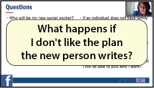What happens if I don't like the plan the new person writes?